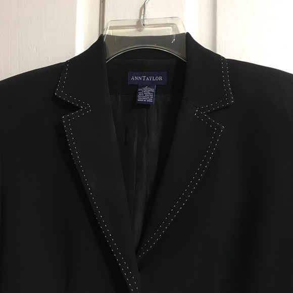 Anne Taylor Classy Blazer SZ 4ππ - Picture 3 of 8